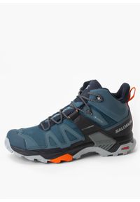 salomon - Buty turystyczne męskie SALOMON X ULTRA 4 MID GTX. Kolor: niebieski. Technologia: Gore-Tex #2