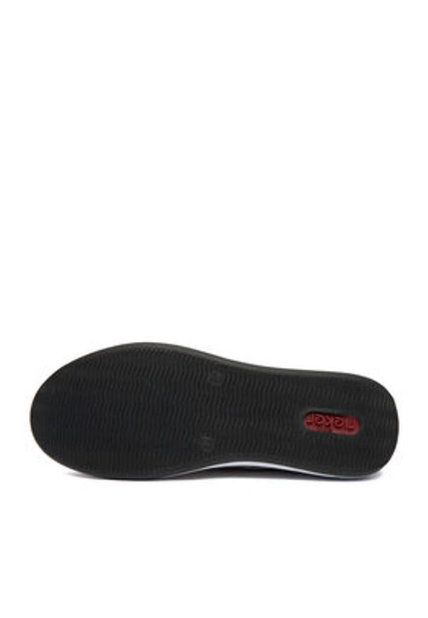 Rieker Sneakersy N1112-80 Srebrny. Kolor: srebrny. Materiał: materiał