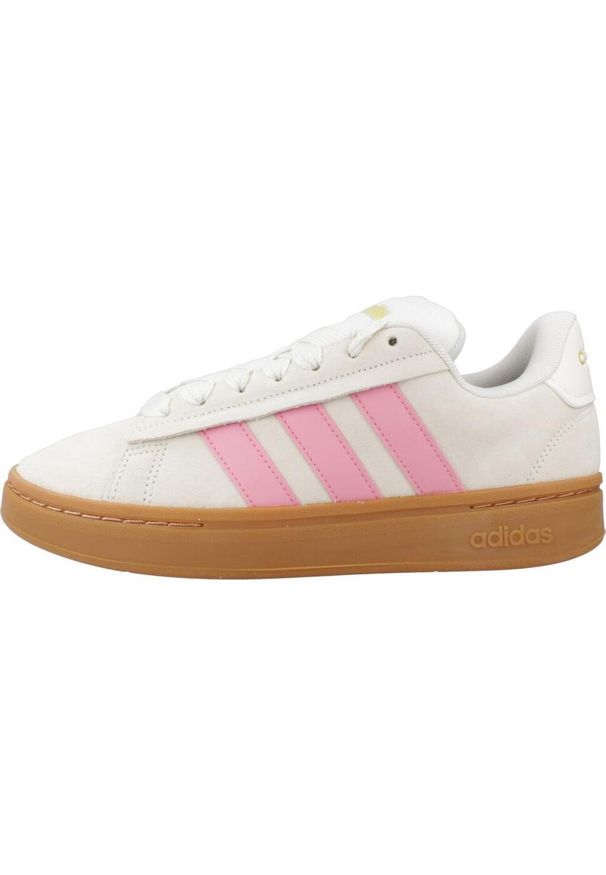 Adidas - Buty ADIDAS GRAND COURT ALPHA 0 Biały. Kolor: biały. Styl: elegancki, sportowy