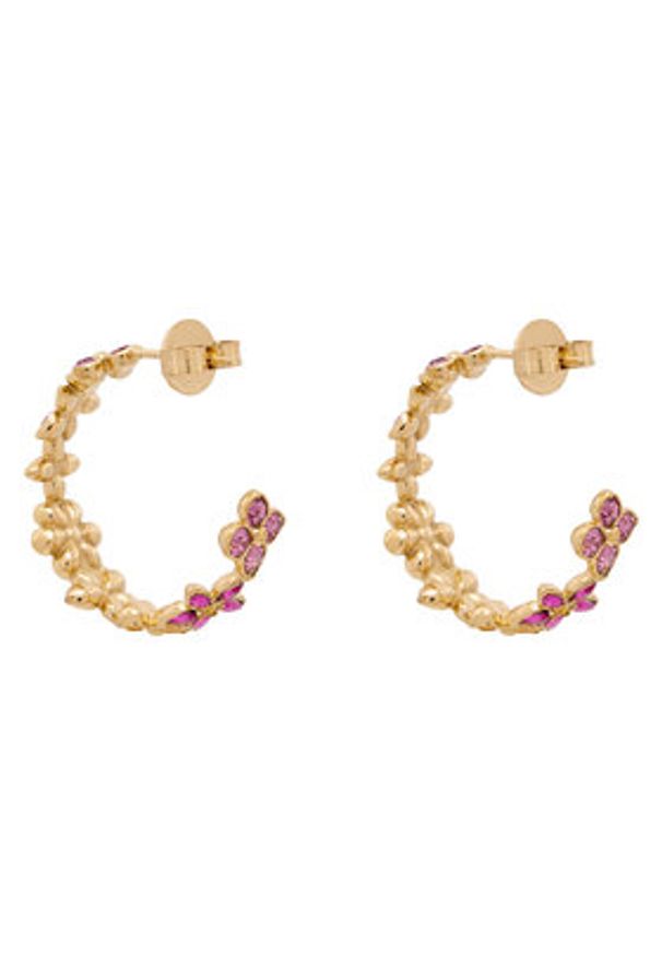 Guess Kolczyki JUBE06 031JW Złoty. Materiał: metalowe. Kolor: złoty