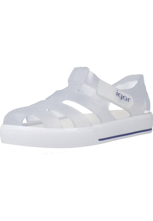 Igor - Sandały IGOR S10171 Biały. Kolor: biały. Materiał: guma. Styl: sportowy