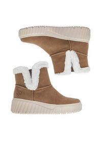 Rieker Botki N2560-24 Brązowy. Kolor: brązowy. Materiał: materiał, syntetyk #3