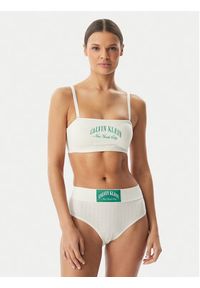 Calvin Klein Underwear Figi klasyczne z wysokim stanem LV00QF8713 Kremowy. Stan: podwyższony. Kolor: kremowy. Materiał: bawełna #2