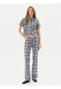 Wrangler Jeansy 112362659 Niebieski Bootcut Fit. Kolor: niebieski