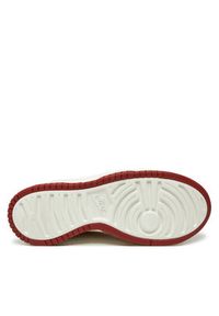 Nike Sneakersy Dunk High Up DH3718 600 Pomarańczowy. Kolor: pomarańczowy. Materiał: zamsz, skóra
