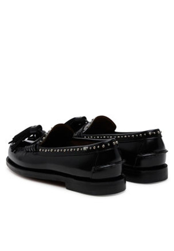 Weekend Max Mara Loafersy 2515521014670 Czarny. Kolor: czarny. Materiał: skóra