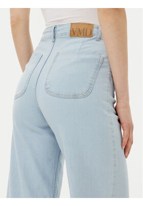Vero Moda Jeansy Kayla 10328192 Niebieski Wide Leg. Kolor: niebieski