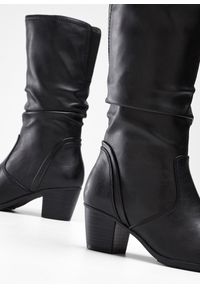 bonprix - Kozaki Jana. Kolor: czarny #2