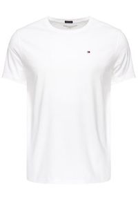 TOMMY HILFIGER - Tommy Hilfiger T-Shirt 2S87904671 Biały Regular Fit. Kolor: biały. Materiał: bawełna #5