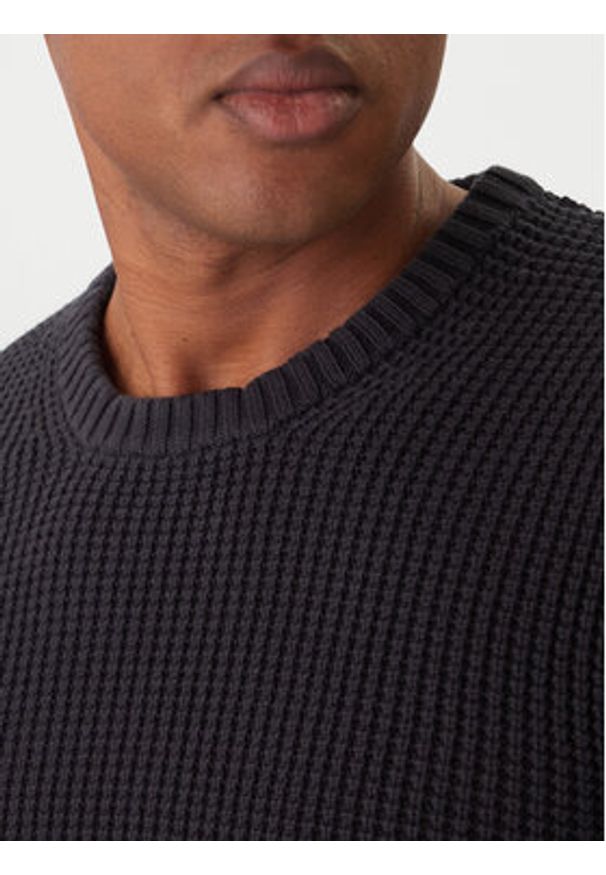 JOOP! Jeans Sweter Harono 30047662 Granatowy Modern Fit. Kolor: niebieski. Materiał: bawełna