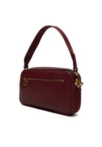 TOMMY HILFIGER - Tommy Hilfiger Torebka AW0AW16894 Bordowy. Kolor: czerwony. Materiał: skórzane #5