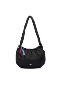Tommy Jeans Torebka Tjw Icon Charms Hobo AW0AW18783 Czarny. Kolor: czarny #1