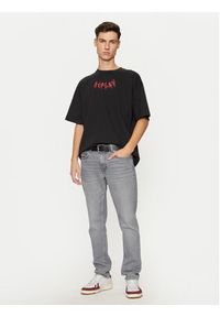 Replay - REPLAY T-Shirt M6878 .000.2660 Czarny Regular Fit. Kolor: czarny. Materiał: bawełna #3