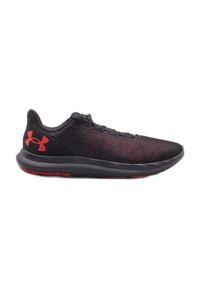 Buty Under Armour Charged Swift M 3026999-002 czarne. Kolor: czarny. Materiał: syntetyk, materiał. Sport: fitness