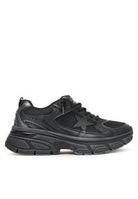 GOLDEN GOOSE - Golden Goose Sneakersy Lightstar GWF00724.F00647390.90100 Czarny. Kolor: czarny. Materiał: skóra