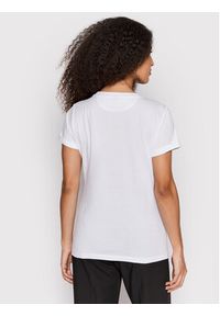 Hugo T-Shirt Logo Label 50456008 Biały Regular Fit. Kolor: biały. Materiał: bawełna