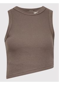 Reebok Top Classics HN6644 Brązowy Slim Fit. Kolor: brązowy. Materiał: bawełna #3