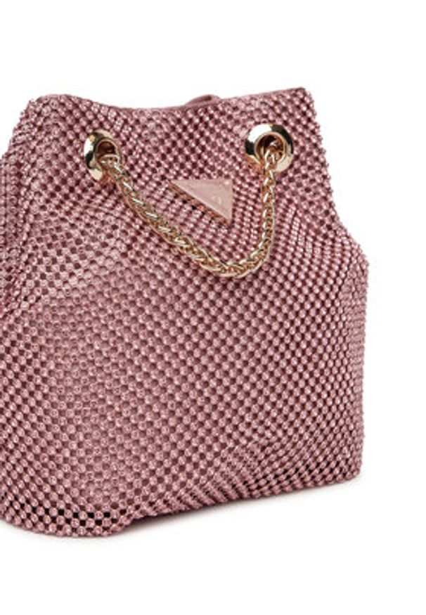 Guess Torebka Zalina Mini HWRP93 50750 Różowy. Kolor: różowy