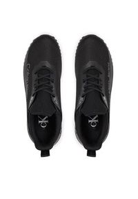 Calvin Klein Jeans Sneakersy Eva Run Slipon Lace Mix In Lum YM0YM00870 Czarny. Kolor: czarny. Sport: bieganie #5