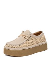 Roxy Półbuty CWBEOB-YB24A030-1 Beżowy. Kolor: beżowy. Materiał: materiał #6