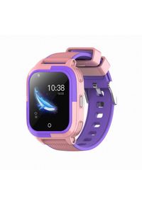 GARETT - Smartwatch Garett Kids 4G Rex M Różowy. Rodzaj zegarka: smartwatch. Kolor: różowy. Styl: klasyczny
