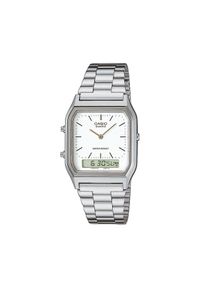 Casio Zegarek AQ-230A-7DMQYES Srebrny. Kolor: srebrny #1