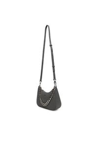 DKNY Torebka R44EAI10 Szary. Kolor: szary. Materiał: skórzane