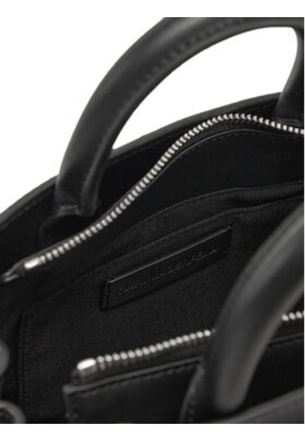 Karl Lagerfeld - KARL LAGERFELD Torebka A1W30443 Czarny. Kolor: czarny. Materiał: skórzane