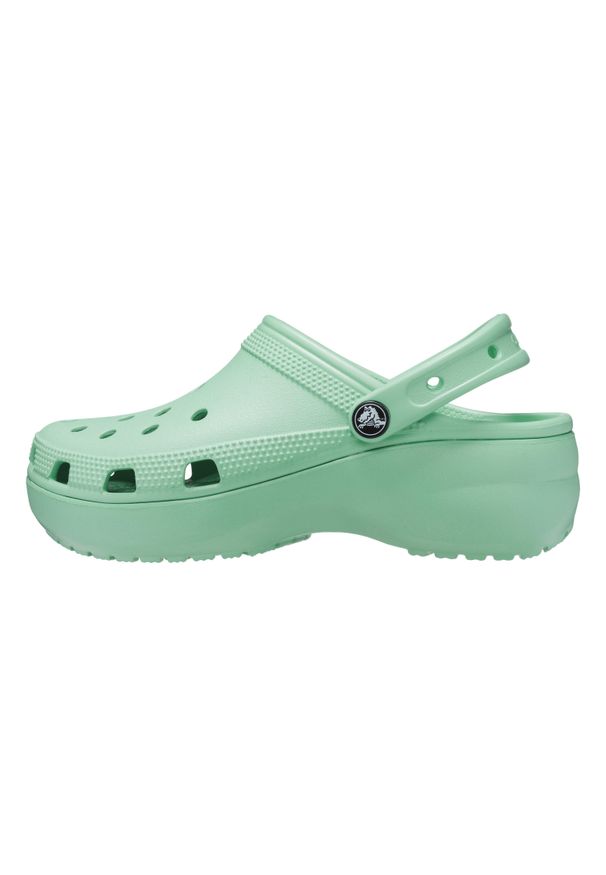 Buty do chodzenia damskie Crocs Classic Platform Clog. Kolor: wielokolorowy. Materiał: guma. Obcas: na platformie