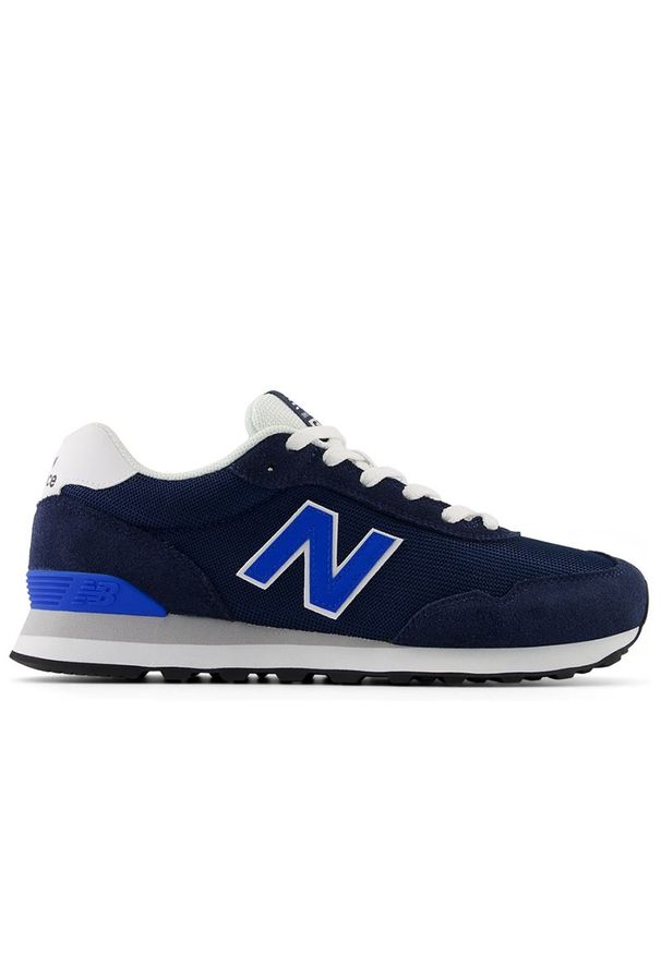 Buty New Balance ML515VD3 - granatowe. Okazja: na co dzień. Kolor: niebieski. Materiał: materiał, skóra, syntetyk, zamsz. Szerokość cholewki: normalna