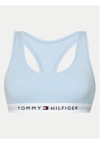 TOMMY HILFIGER - Tommy Hilfiger Biustonosz top UW0UW04143 Niebieski. Kolor: niebieski. Materiał: bawełna #2