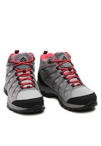 columbia - Columbia Trekkingi Redmond III Mid Waterproof BL0168 Szary. Kolor: szary. Materiał: skóra, zamsz #7