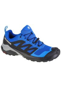 salomon - Buty do biegania Salomon X-Adventure M 473208 niebieskie. Zapięcie: sznurówki. Kolor: niebieski. Materiał: guma, materiał. Szerokość cholewki: normalna