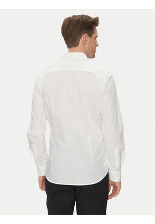 JOOP! Koszula 17 JSH-63Pierce 30044587 Biały Slim Fit. Kolor: biały. Materiał: bawełna