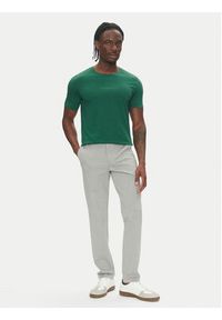 Lindbergh T-Shirt 30-400200B Zielony Relaxed Fit. Kolor: zielony. Materiał: bawełna #3