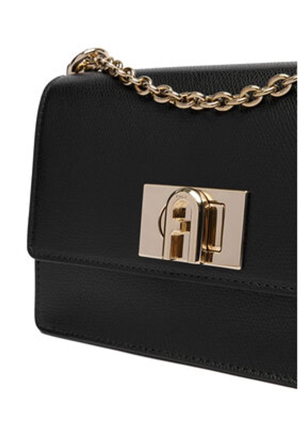 Furla Torebka 1927 1064436 B BAFK ARE Czarny. Kolor: czarny. Materiał: skórzane