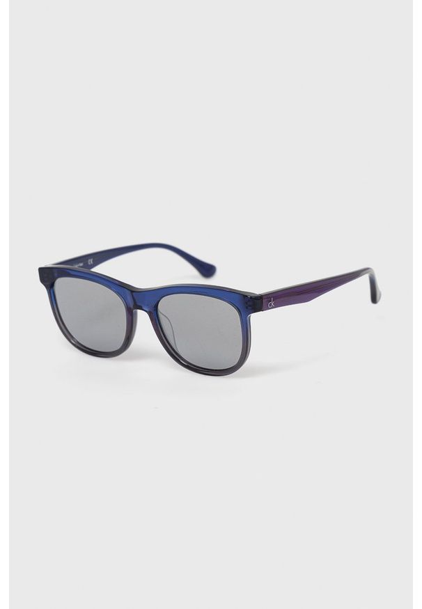 Calvin Klein - Okulary przeciwsłoneczne CK5922S.422. Kształt: owalne. Kolor: niebieski