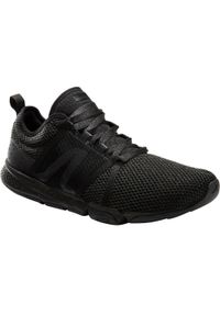 Decathlon - Buty do chodzenia męskie Newfeel PW 540 Flex-H+. Kolor: czarny. Wzór: geometria. Sport: turystyka piesza