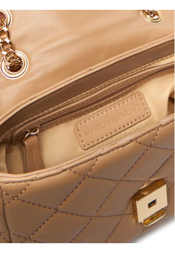 VALENTINO - Valentino Torebka Ocarina VBS3KK05R Beżowy. Kolor: beżowy. Materiał: skórzane