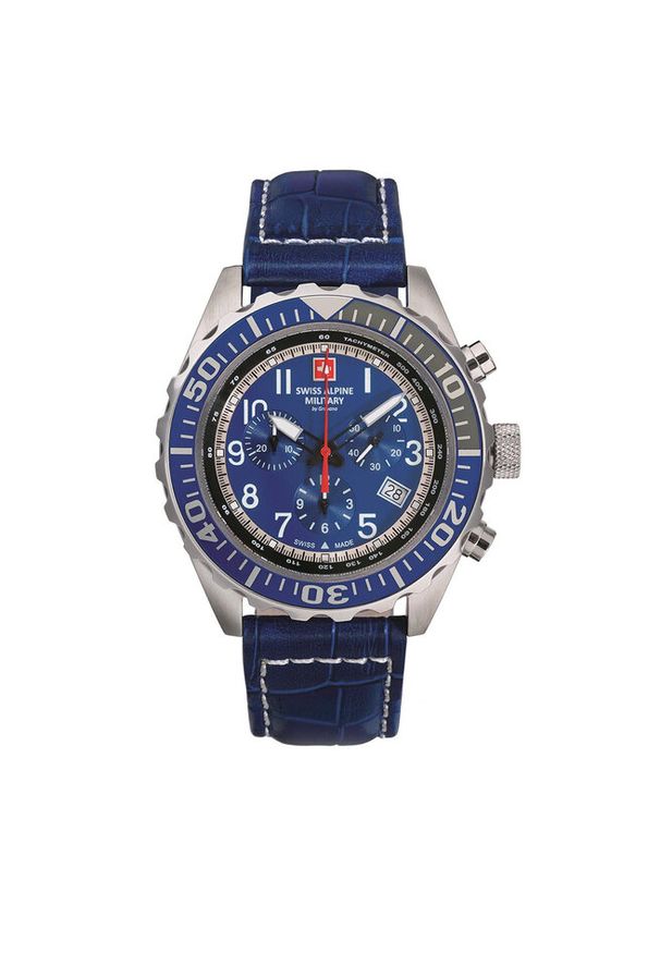 Zegarek Swiss Alpine Military. Kolor: niebieski