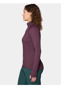 MOUNTAIN HARDWEAR - Sweter Damski Mountain Hardwear Crater Lake Heavyweight. Kolor: czerwony. Materiał: polar. Sport: turystyka piesza