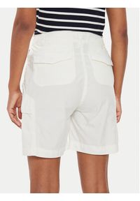 Napapijri Szorty materiałowe Narin NP0A4H8H Écru Loose Fit. Materiał: bawełna #4