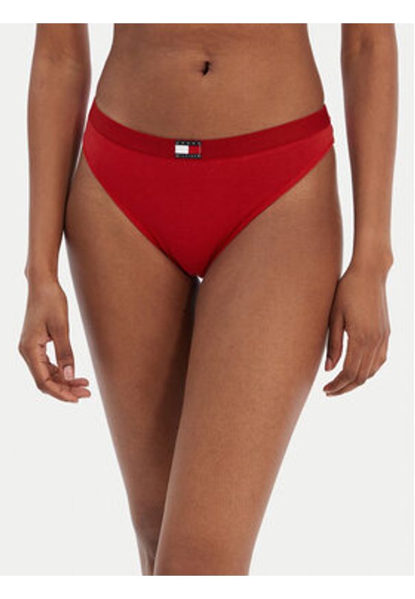 TOMMY HILFIGER - Tommy Hilfiger Komplet stringów UW0UW06139 Kolorowy. Materiał: bawełna. Wzór: kolorowy