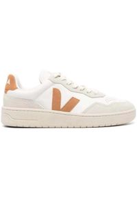 Veja - Buty VEJA V 90 OT Biały. Kolor: zielony, wielokolorowy. Materiał: tkanina, skóra