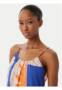 Maaji Sukienka letnia Magnolia PT1730CSD017 Niebieski Regular Fit. Kolor: niebieski. Materiał: wiskoza. Sezon: lato #4