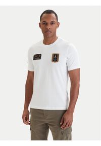 Aeronautica Militare T-Shirt 261TS2544UJ00592 Biały Regular Fit. Kolor: biały. Materiał: bawełna #1