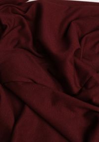 Renee - Bordowa Rozkloszowana Sukienka z Bawełny Tusmala. Okazja: na co dzień. Kolor: czerwony. Materiał: bawełna. Typ sukienki: proste. Styl: casual, elegancki #4