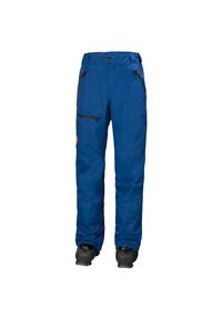 Spodnie narciarskie cargo Helly Hansen Sogn. Kolor: niebieski. Sezon: zima. Sport: narciarstwo