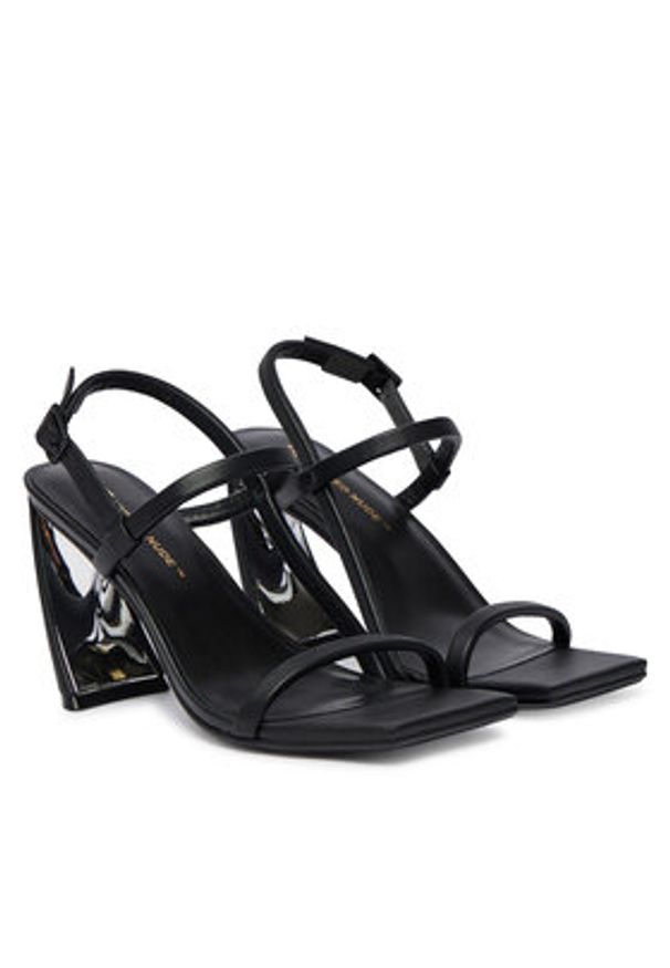 United Nude Sandały Zuma Strappy Hi 110100116 Czarny. Kolor: czarny. Materiał: skóra
