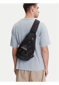 Adidas - adidas Plecak One-Shoulder Backpack JD5601 Czarny. Kolor: czarny. Materiał: materiał